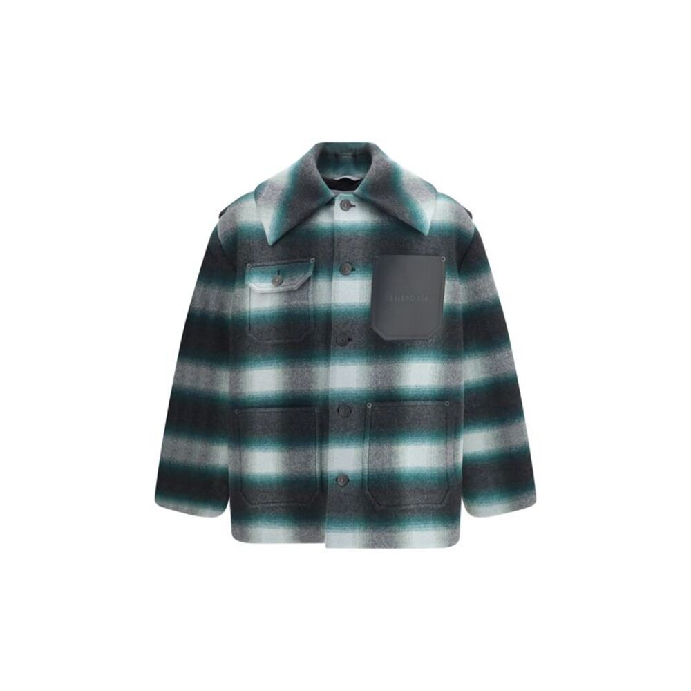 Balenciaga Men Workwear Cocoon Jacket